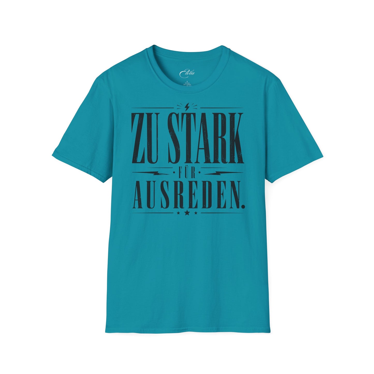 Zu Stark Schwarz T-Shirt