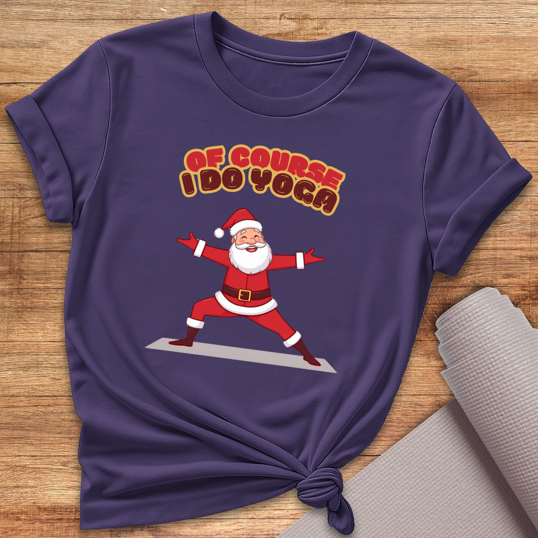 Santa Does Yoga T-Shirt