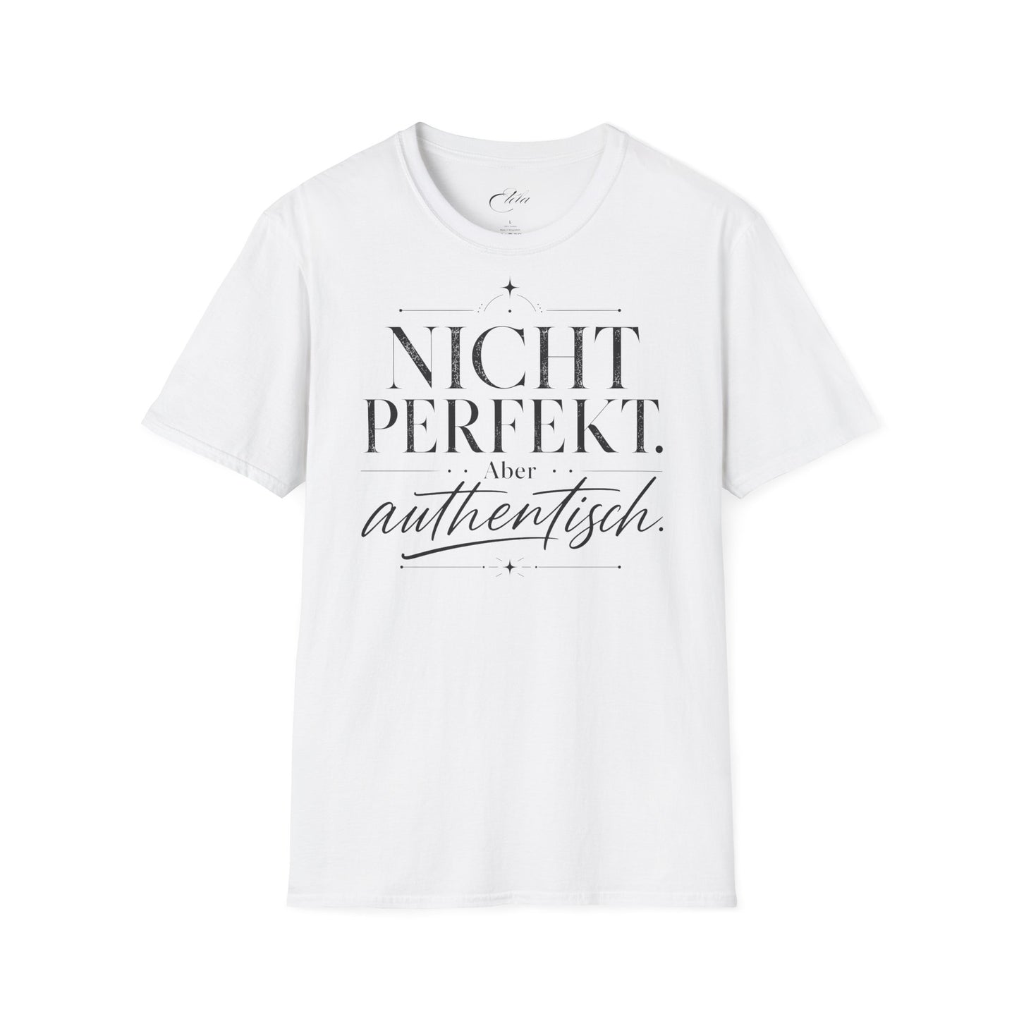 Nicht Perfekt Schwarz T-Shirt