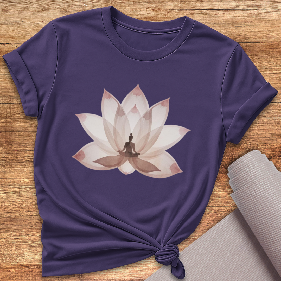 Hübsches Lotus T-Shirt