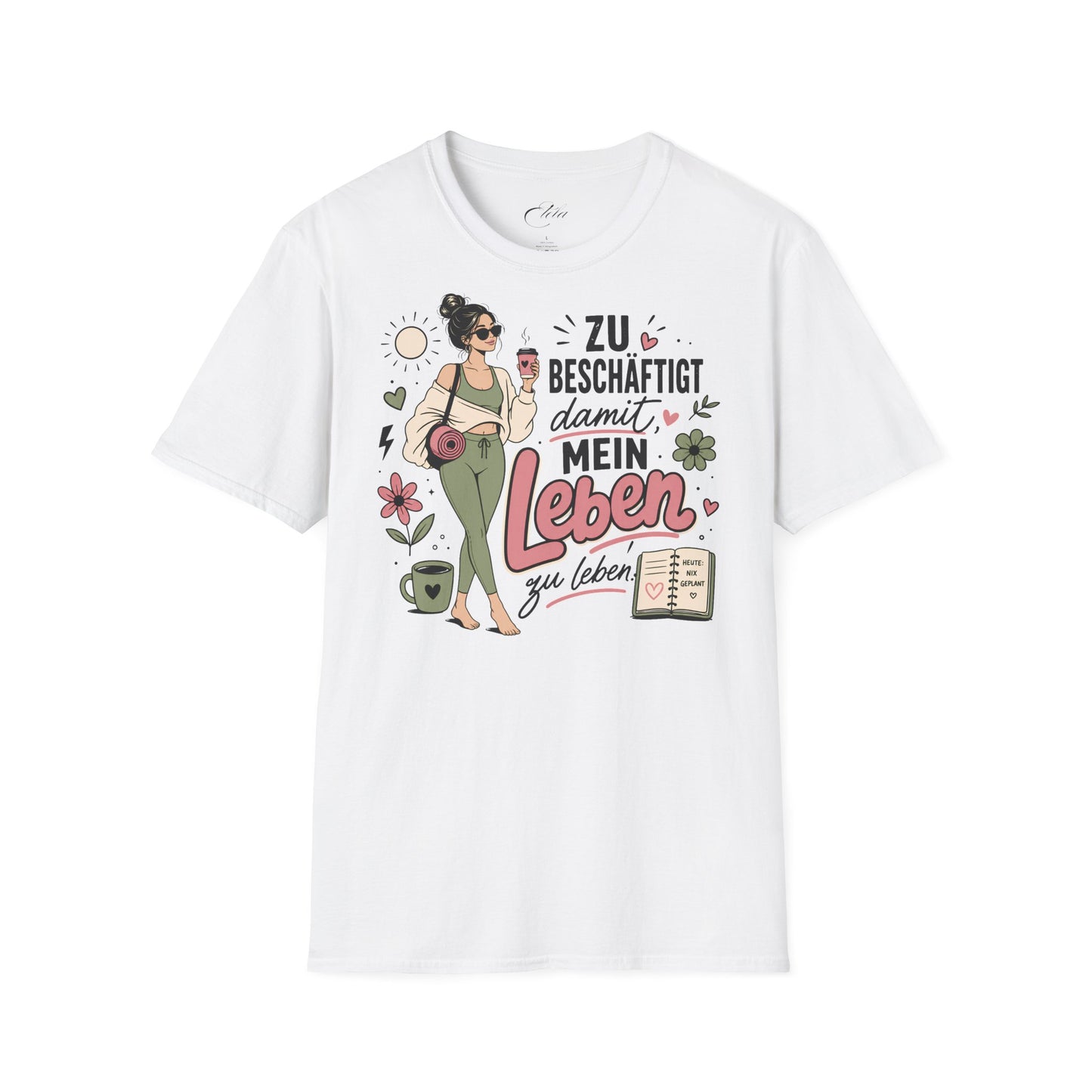 Leben Bild T-Shirt