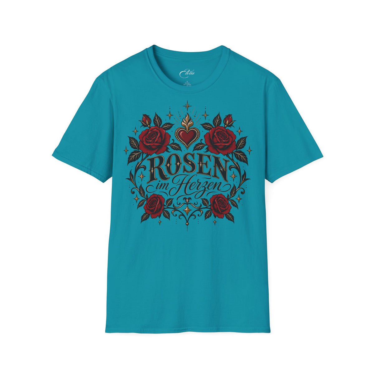 Rosen Im Herzen T-Shirt