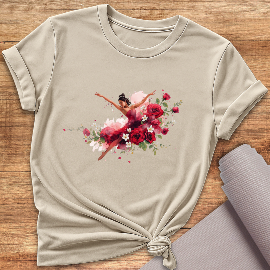 Dark Pink Dancer T-Shirt