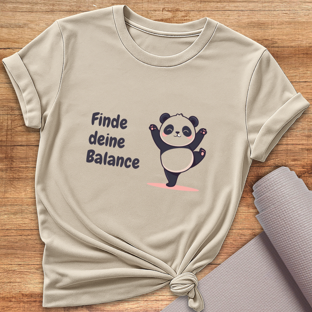 Panda Balance Yoga T-Shirt