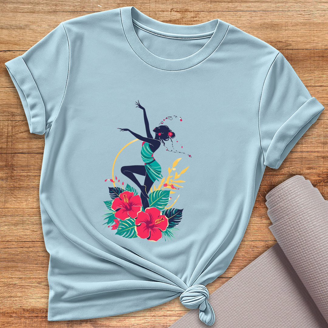 Tropical Dance On The Flowers T-Shirt