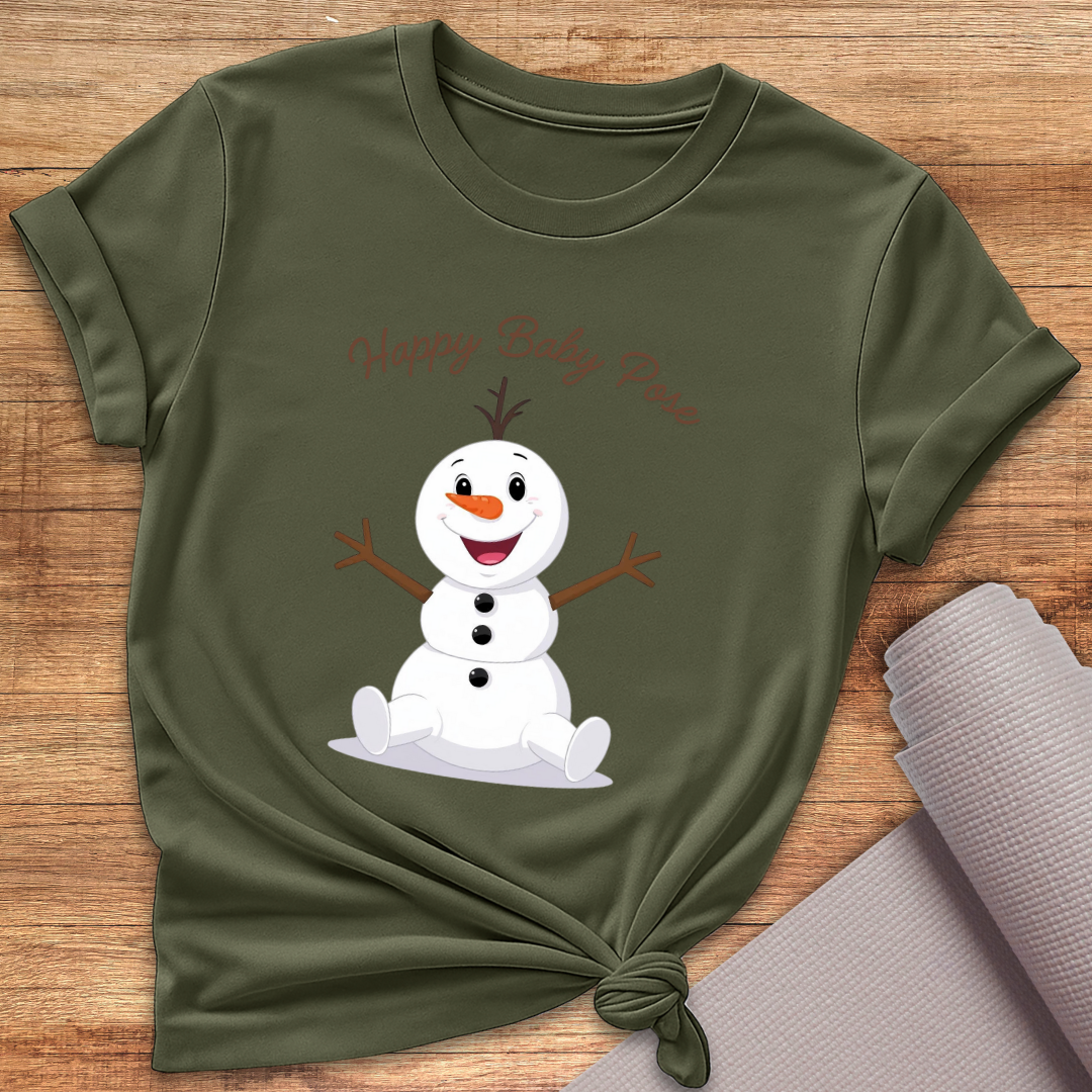 Happy Schneemann T-Shirt
