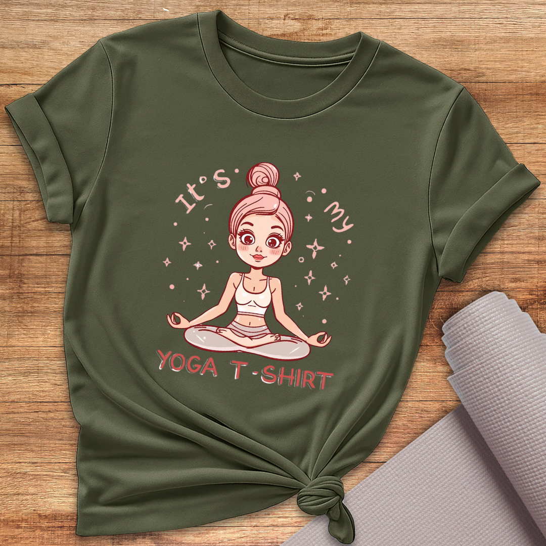 Pink Yoga T-Shirt