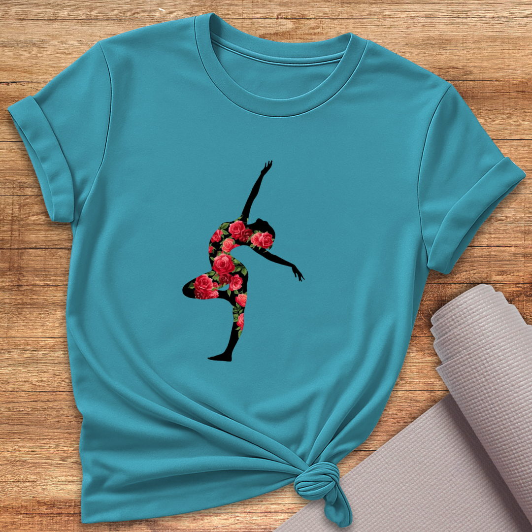 Black Rose Dancer T-Shirt