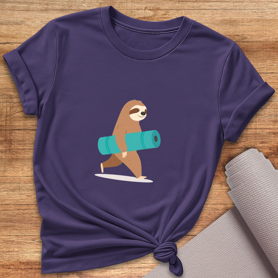 Sloth Goes To Yoga T-Shirt