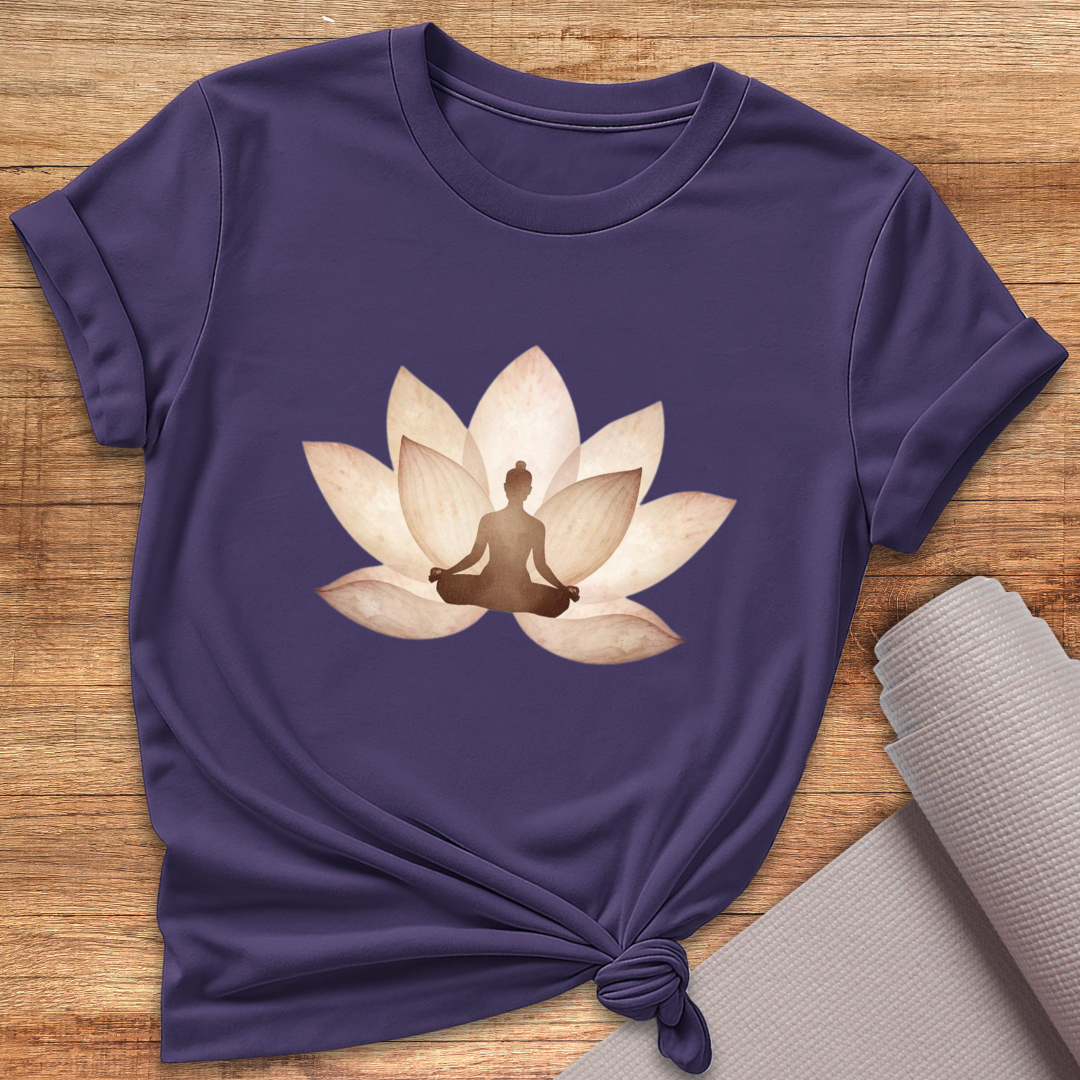 Braun Lotus T-Shirt