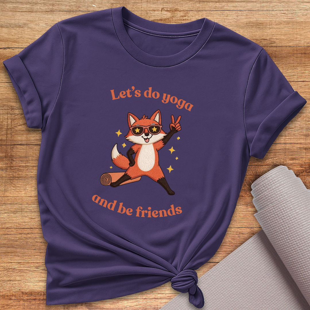 Yoga And Friends T-Shirt