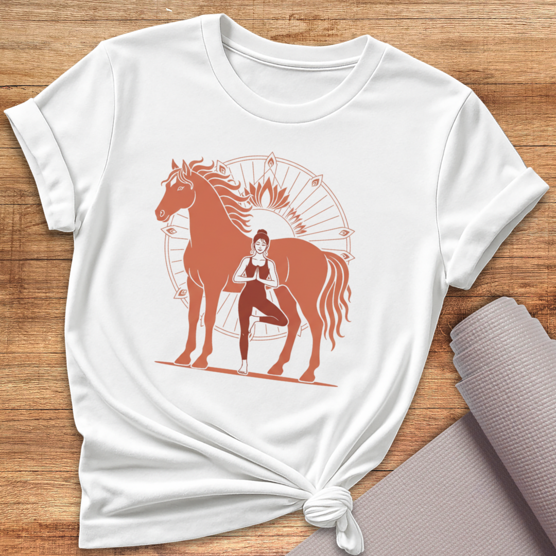 Horse Yoga T-Shirt
