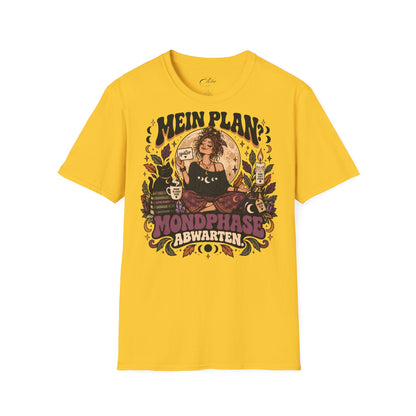 Mondphase Abwarten T-Shirt
