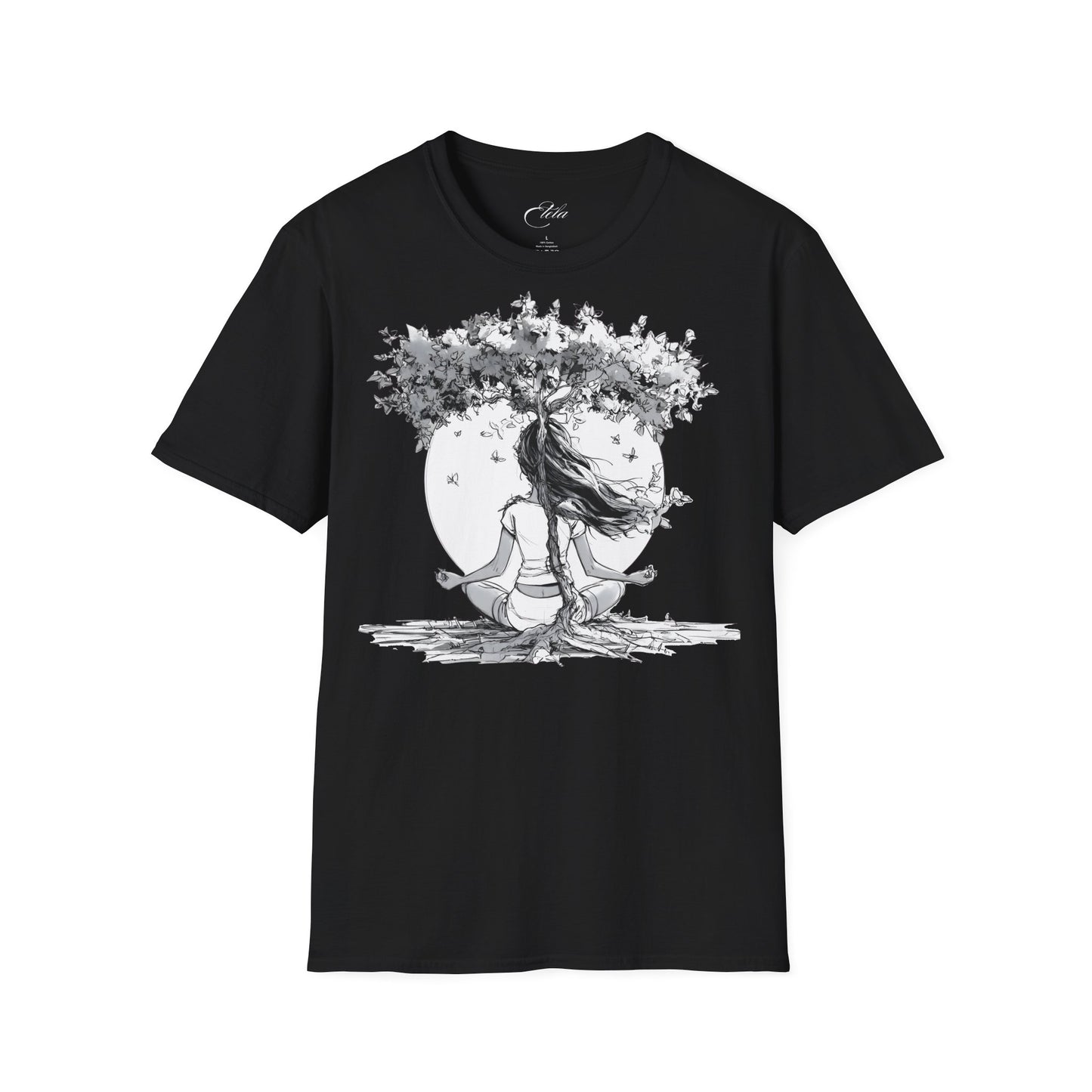 Black White Tree T-Shirt
