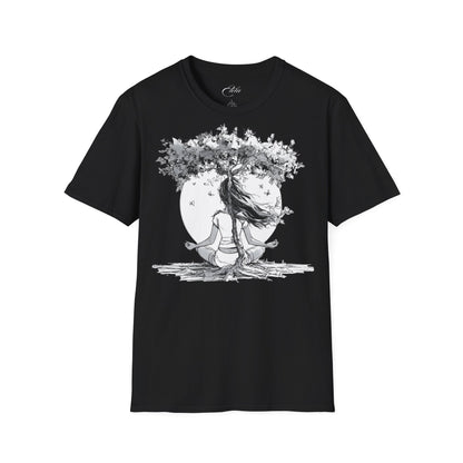 Black White Tree T-Shirt