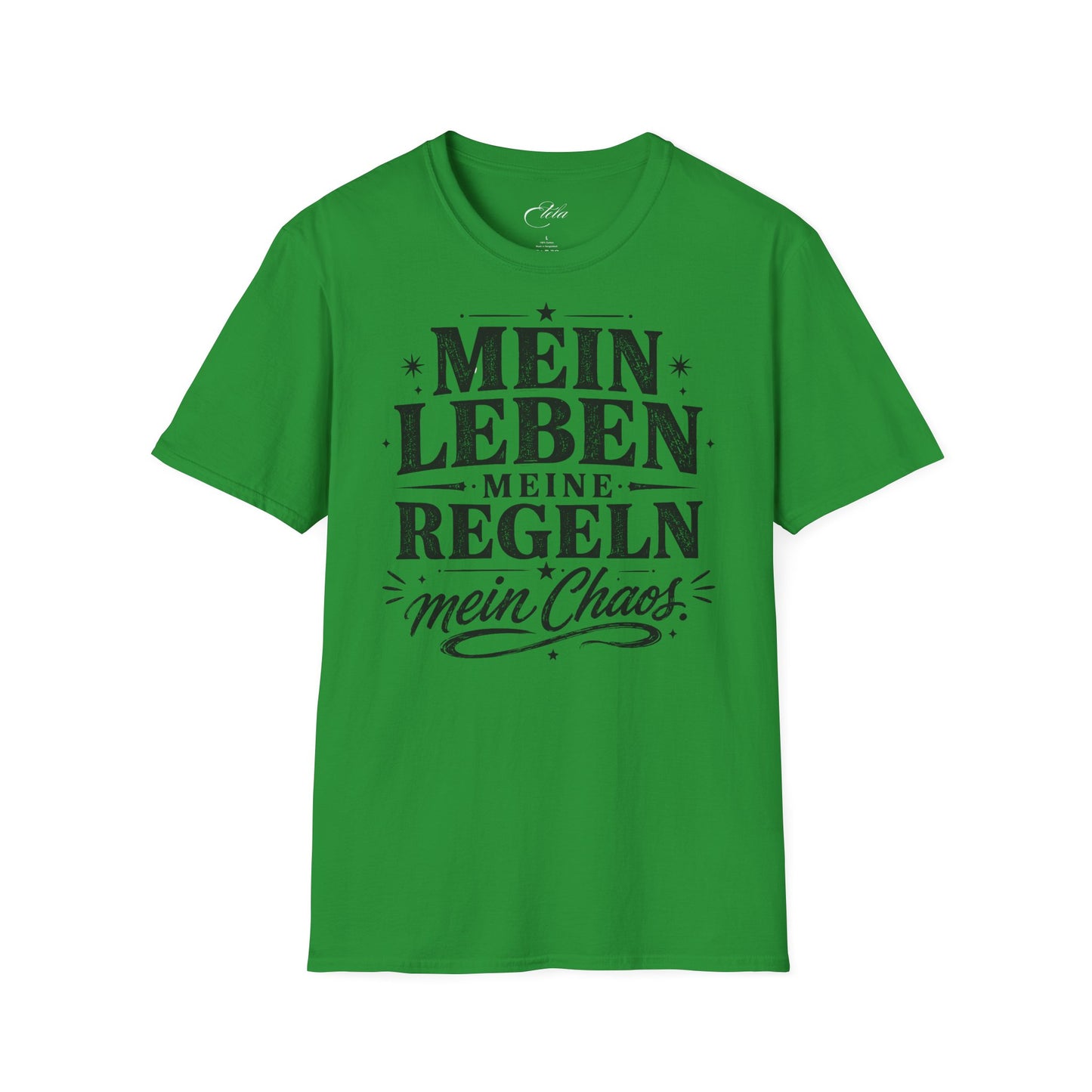 Mein Chaos Schwarz T-Shirt