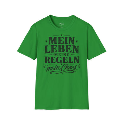 Mein Chaos Schwarz T-Shirt