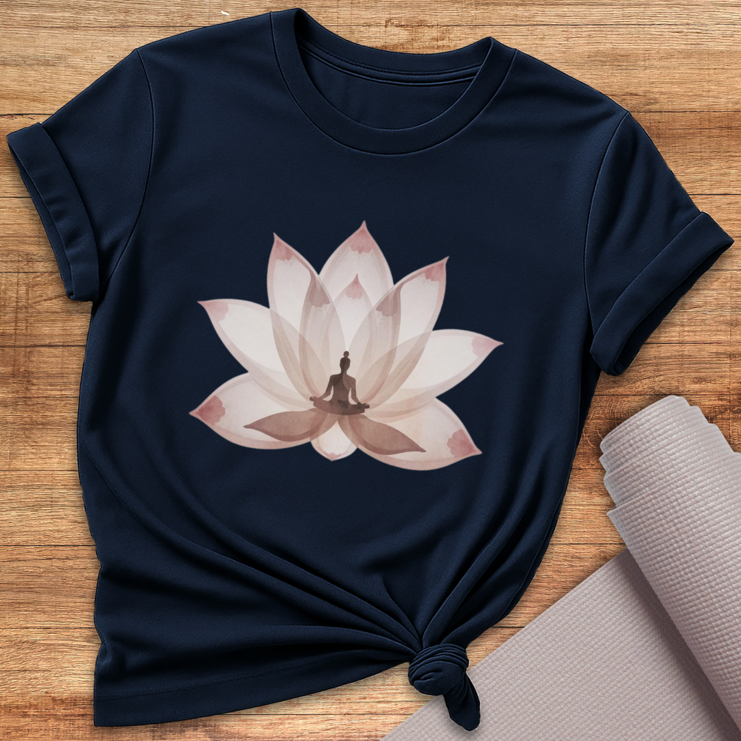 Hübsches Lotus T-Shirt