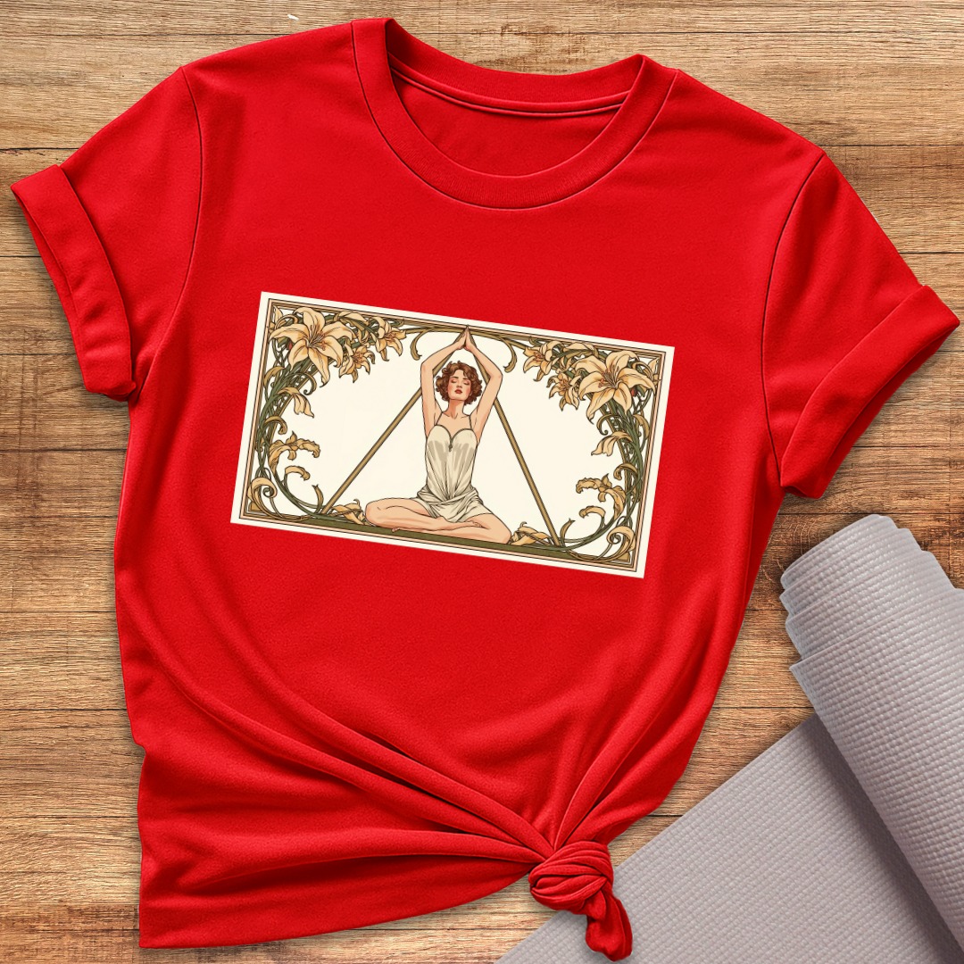 Ornament Woman Yoga T-Shirt