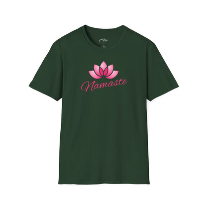 Pink Lotus Namaste T-Shirt
