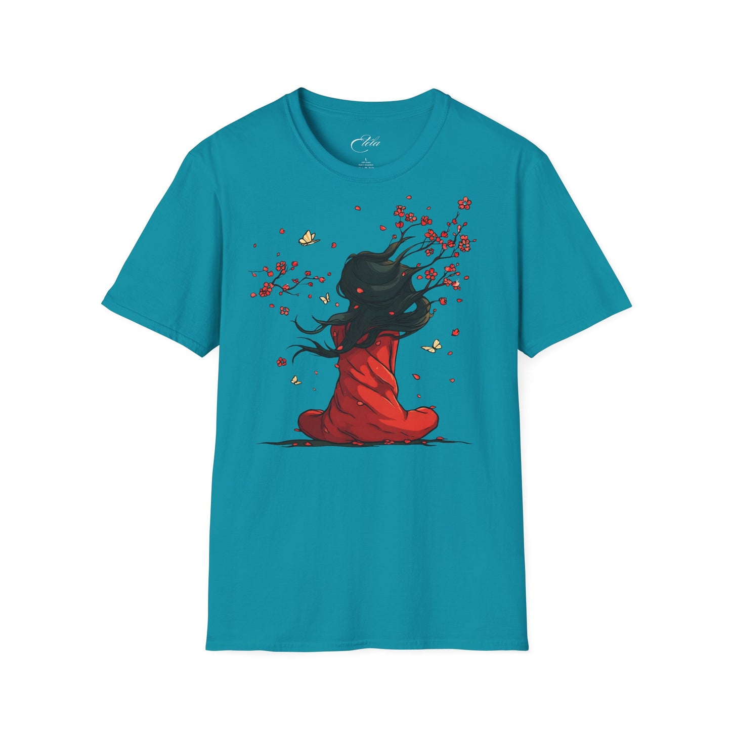 Woman In Red T-Shirt