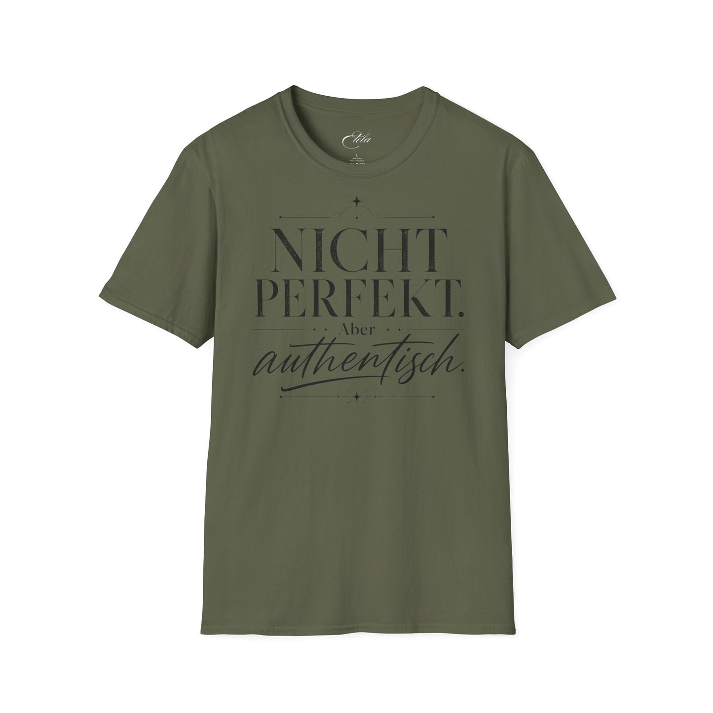 Nicht Perfekt Schwarz T-Shirt