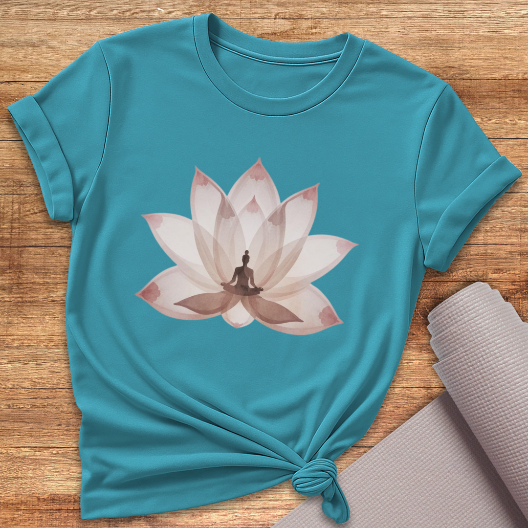 Hübsches Lotus T-Shirt