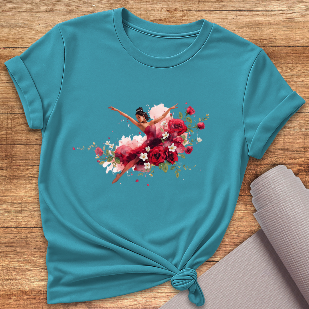Dark Pink Dancer T-Shirt