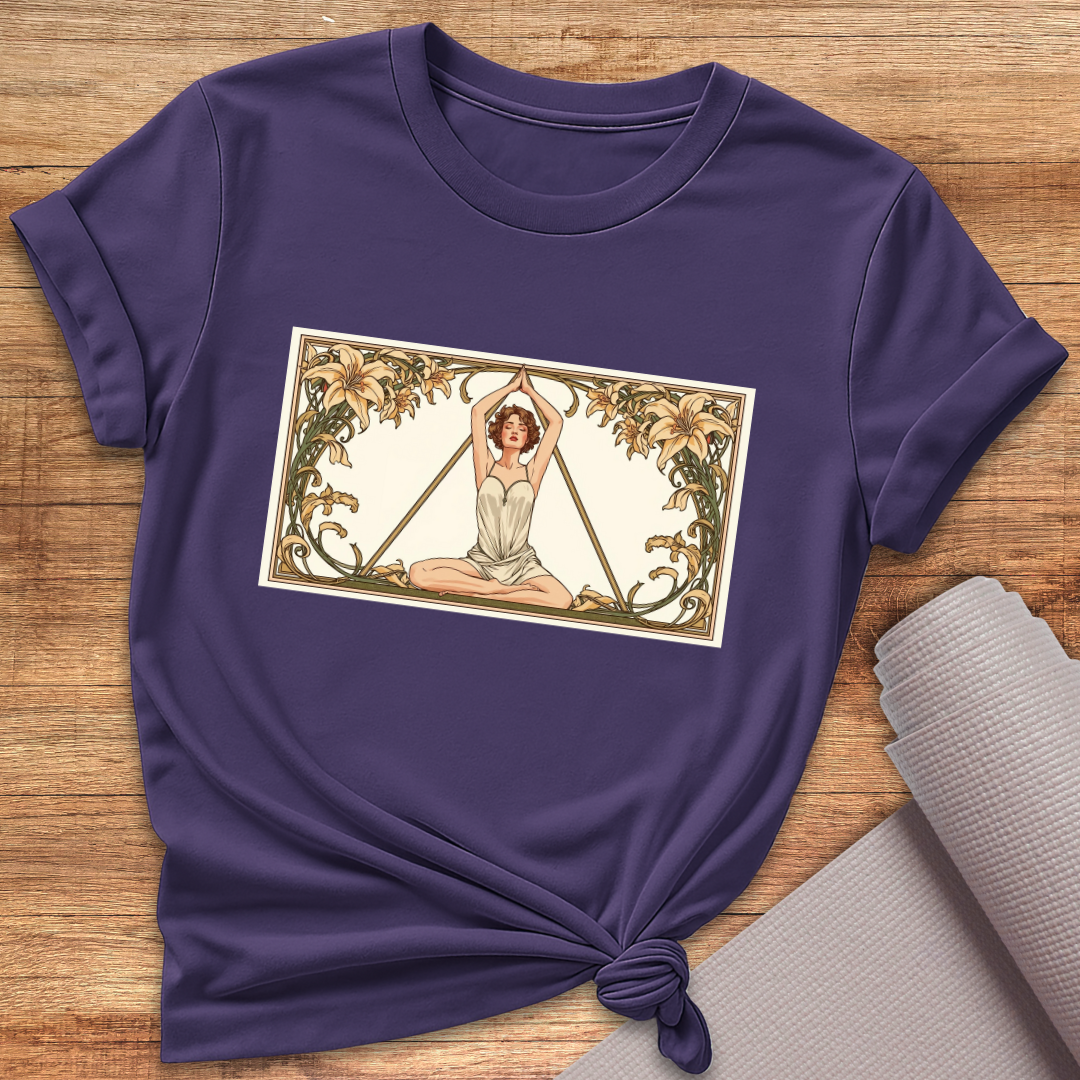 Ornament Woman Yoga T-Shirt
