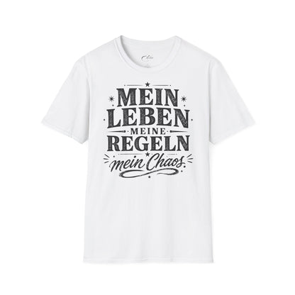 Mein Chaos Schwarz T-Shirt