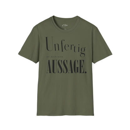 Unfertig T-Shirt