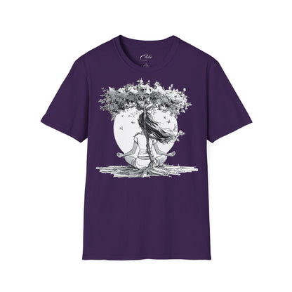 Black White Tree T-Shirt