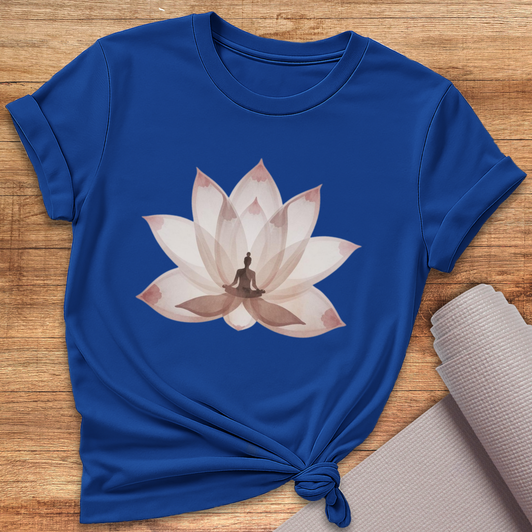 Hübsches Lotus T-Shirt