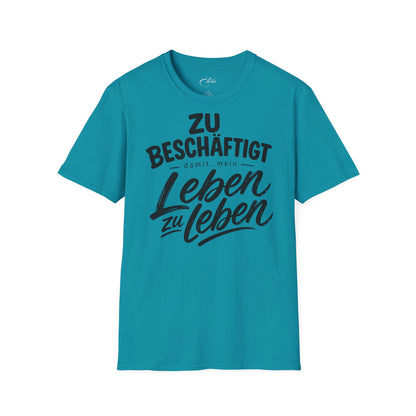 Leben Zu Leben Schwarz T-Shirt