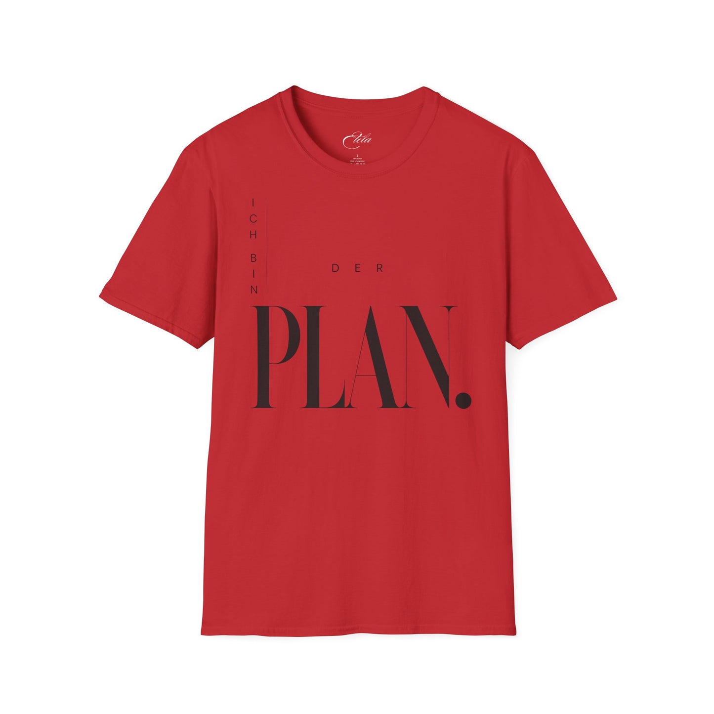 Der Plan Schwarz T-Shirt