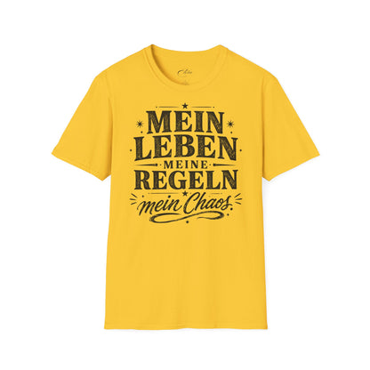 Mein Chaos Schwarz T-Shirt