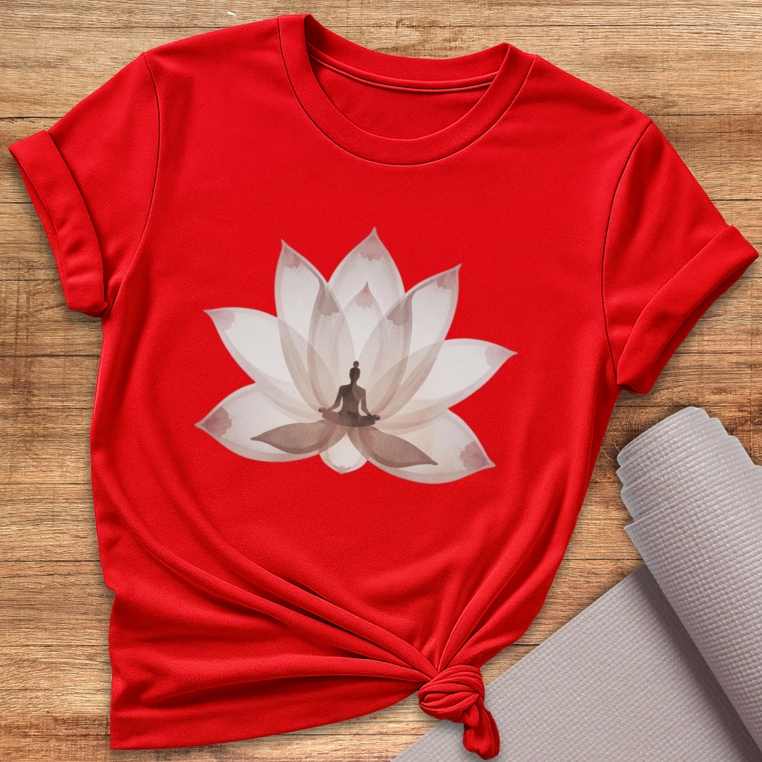 Hübsches Lotus T-Shirt