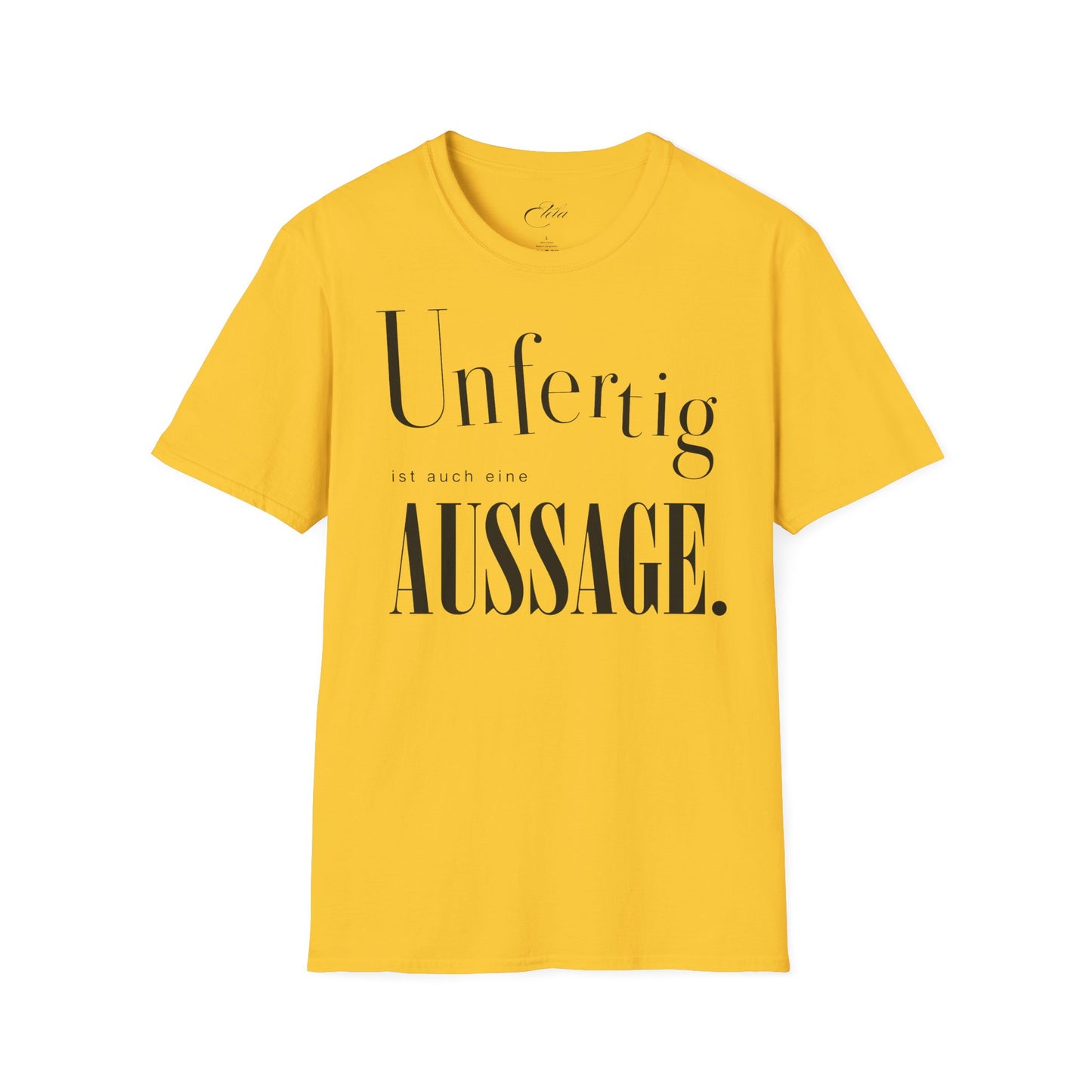 Unfertig T-Shirt