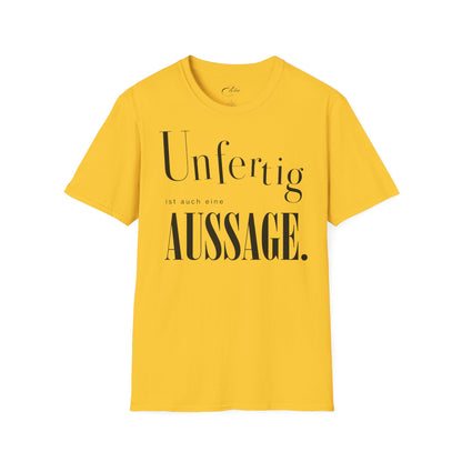 Unfertig T-Shirt