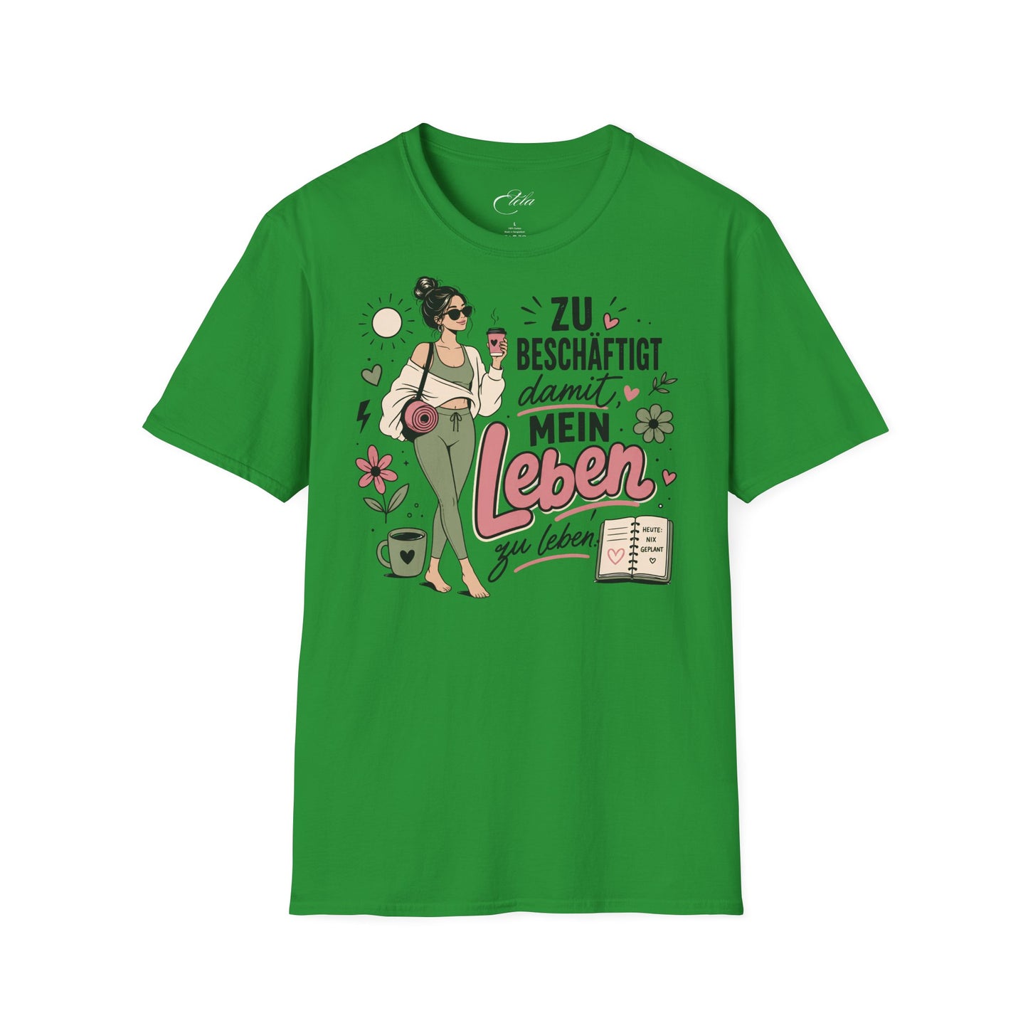 Leben Bild T-Shirt