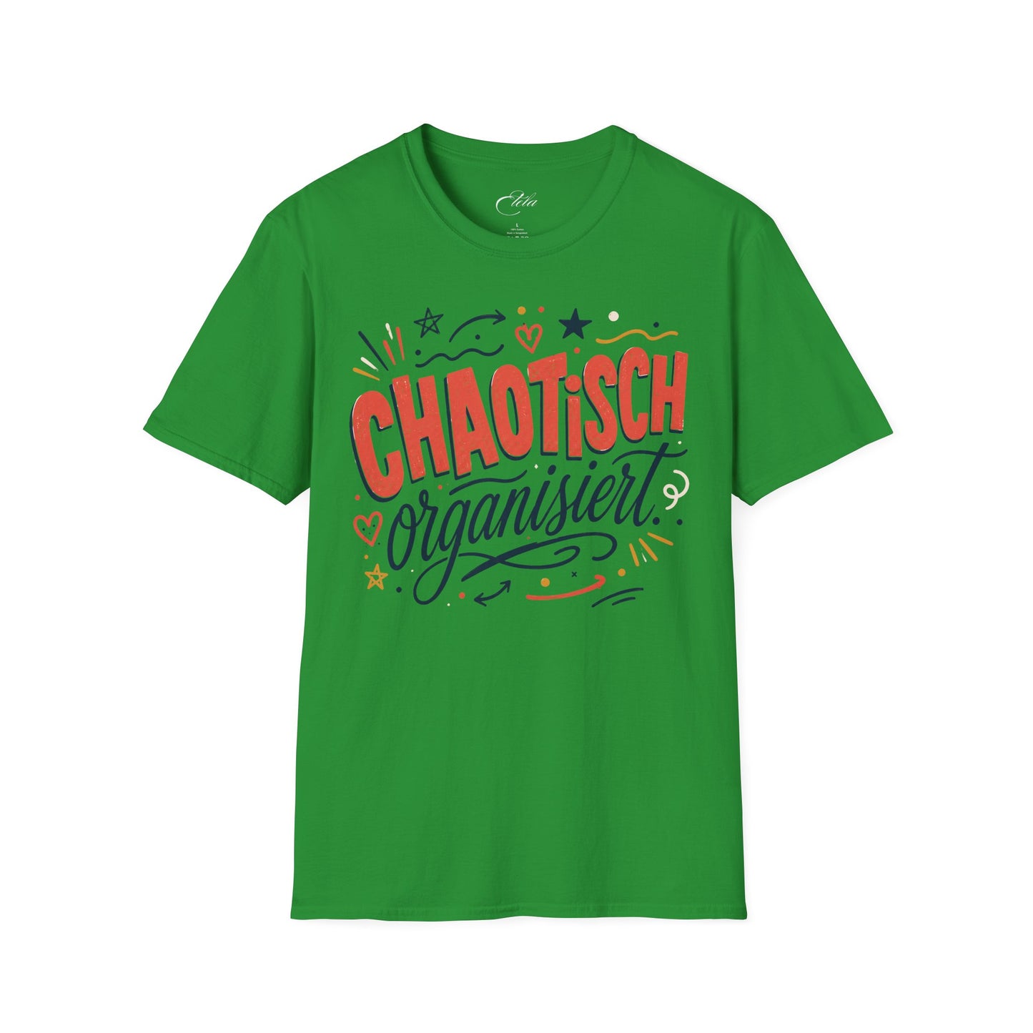 Chaotisch Organisiert Bunt T-Shirt