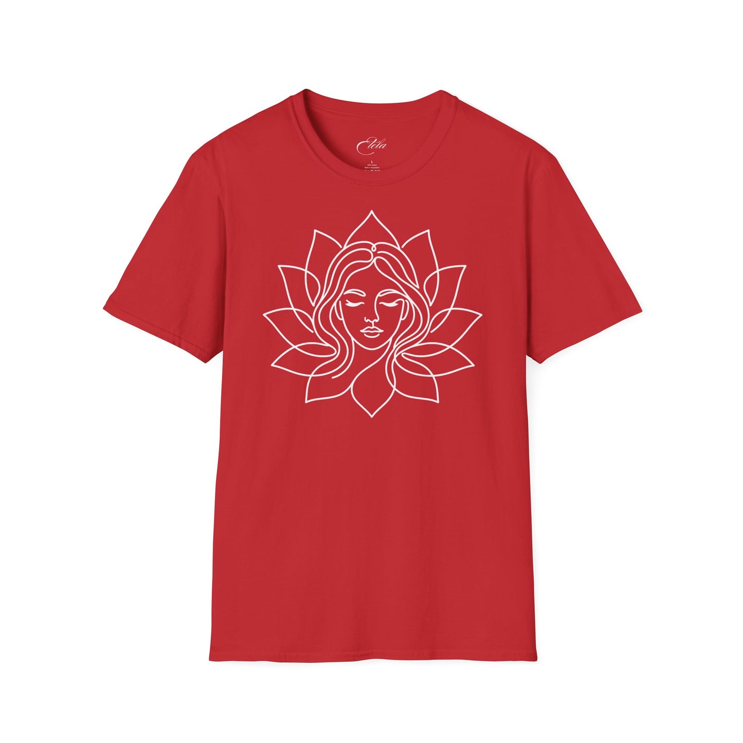 Lotus Face Mandala T-Shirt