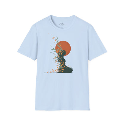 Schmetterling Meditation T-Shirt