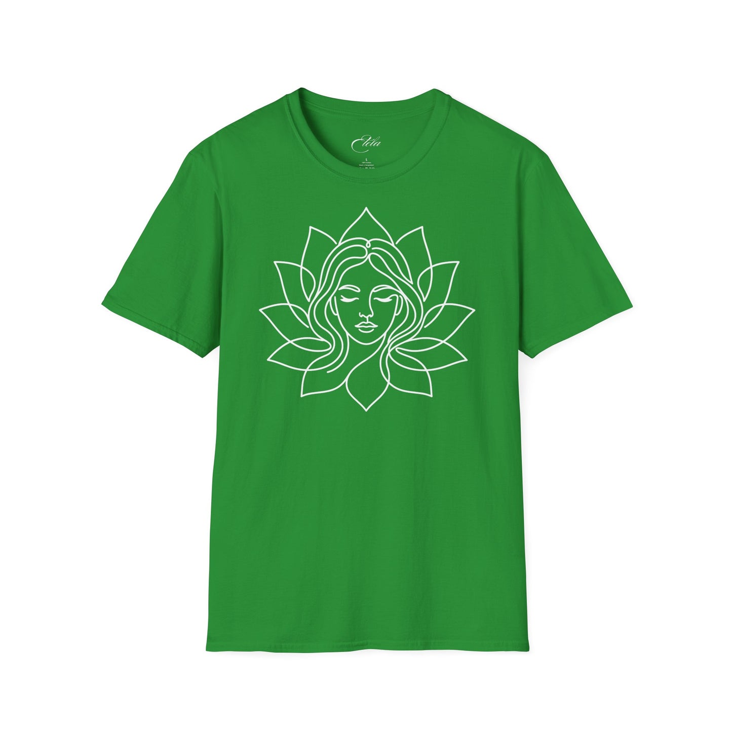Lotus Face Mandala T-Shirt