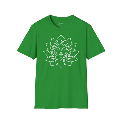 Lotus Face Mandala T-Shirt