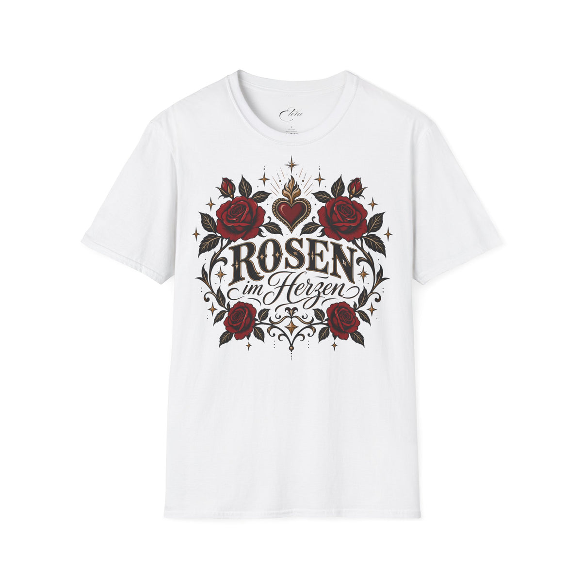 Rosen Im Herzen T-Shirt
