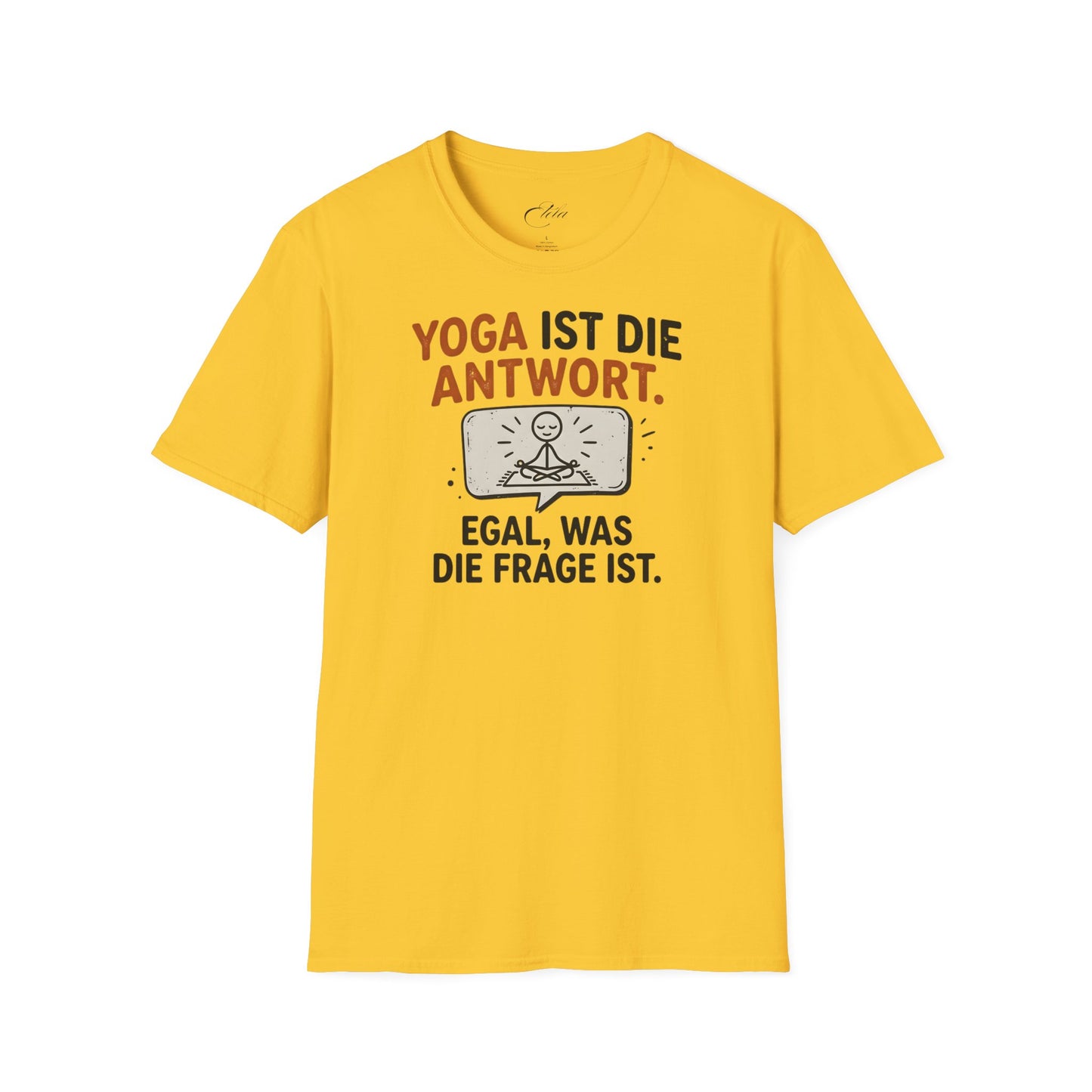 Yoga Ist Die Antwort T-Shirt