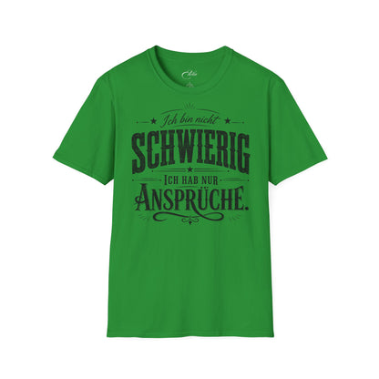 Ich Bin Nicht Schwierig T-Shirt