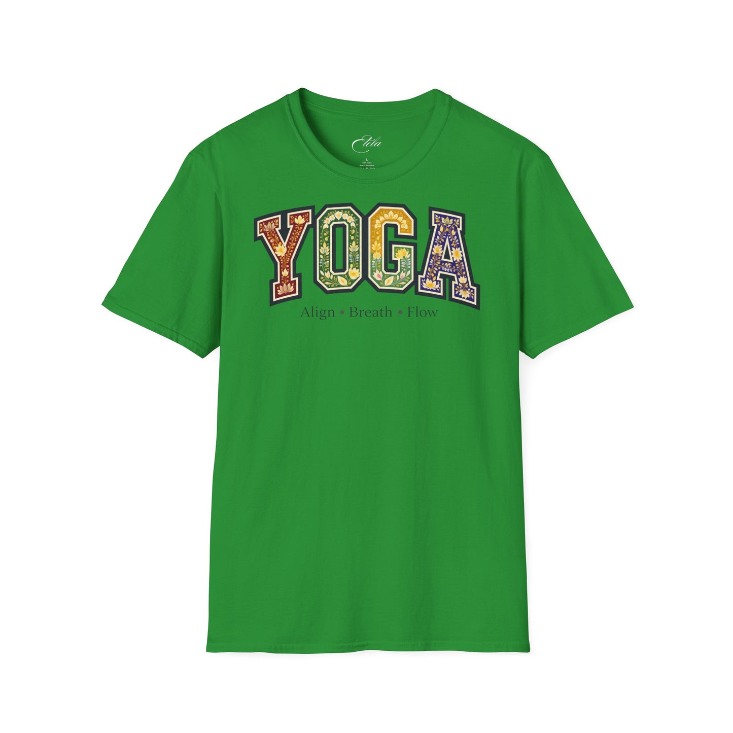 Yoga Regenbogen T-Shirt