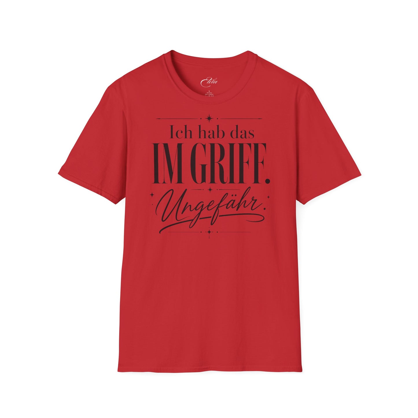 Im Griff Schwarz T-Shirt